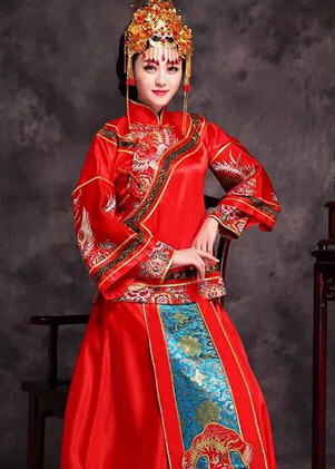 新娘发型简单大方步骤盘发 中式新娘发型盘发复古喜庆美美的
