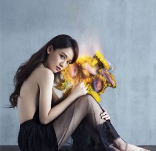 发量少女生适合唯美烫发发型设计 小脸mm烫