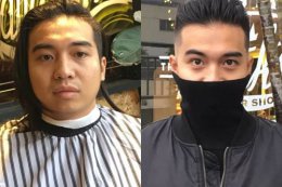 男生梳起来刘海短发发型 英俊潇洒的短头发大集合