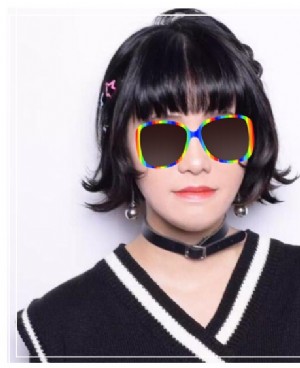 二次元个性短发 打造可爱的萝莉萌妹