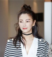 怎么扎简单漂亮发型 韩国lob头一般扎发