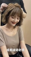 发量少适合的发型，女士发型推荐，显脸小瘦脸