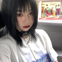 日系圆脸女孩短发发型分享超级遮脸哦！