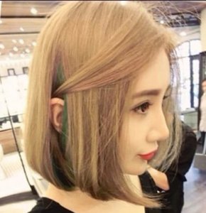 女士流行直发发尾卷发 最新微卷发烫发造型