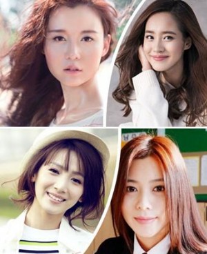 棕色的长发 夏季流行棕色长发发型大集合