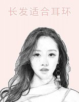 耳环搭配 | 长发仙女适合耳环！