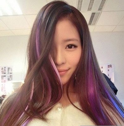 长头发挑染哪里好看 长头发怎么样挑染最好看