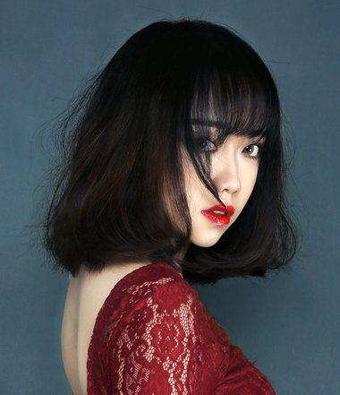 瓜子脸35岁女人显嫩短发发型 适合瓜子脸的韩式