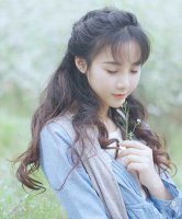 优雅少女脸发型图片 清爽唯美的小脸女生发型图