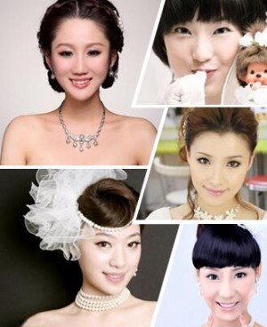 韩式婚纱发型女 韩式婚纱照新娘发型诠释简约气息