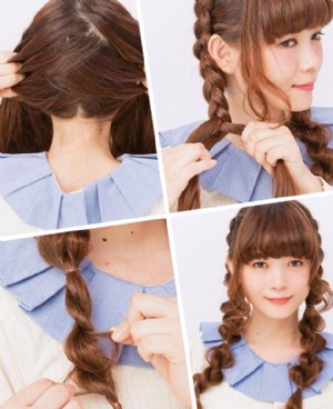女孩灯笼辫子的扎发大全 甜美减龄女生灯笼辫的编法收录