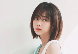 谭松韵头发怎么也越剪越短了 女明星小脸型有理由爱剪短发