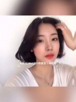 甜美清新女士短发 电棒气垫蓬松短发烫发