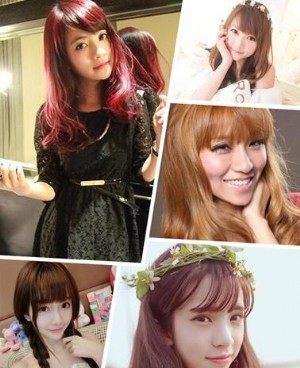 皮肤黑染什么发色好看显白 皮肤黑女生夏季显白染发发型