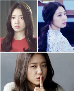 韩星朴信惠的中长发发型最具有女人味