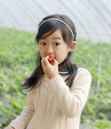 宝宝妹妹头扎头发图片 小孩妹妹头怎么扎头发