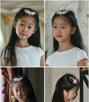 9岁小女孩扎辫子图解 流行的小辫子扎发可以给女宝试一试