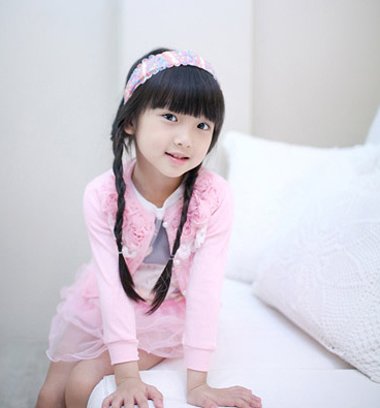 女童编辫子发型扎法 儿童编辫子发型大全