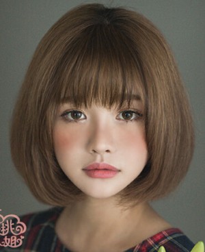 女假发短发型图片大全 今年夏季流行的女生短发假发图片