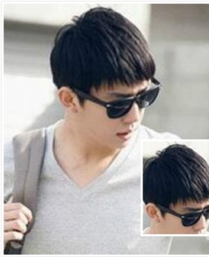 不用打理的男生发型 照样展现男生的魅力