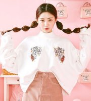 高马尾泡泡辫子怎么扎 泡泡马尾辫扎发图片