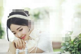 脸大女结婚合适什么发型 新娘扎盘出的纯美发型