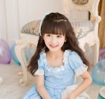 小女孩公主辫发型 天真可爱六岁小女生辫子发型图片示例