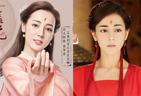 《三生三世十里桃花》上线 迪丽热巴绝美古装发型盘点