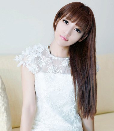 女生很漂亮的长发发型 清新长发发型
