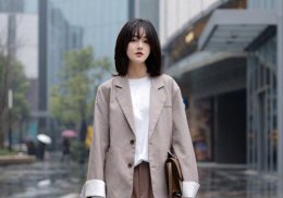 女生齐刘海短直发又有新造型 打破传统更时髦 秋季潮女马起来