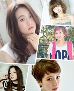 最潮女生染发发型 夏季女生最流行的染发发型图片