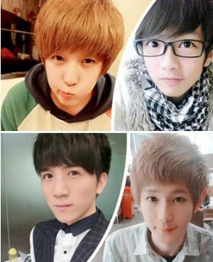 男士可爱短发 超可爱90后男生呆萌短发发型