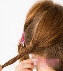 简单中长发马尾辫扎法 中长发如何扎马尾辫快来学学吧