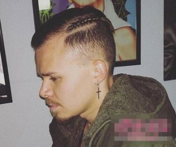 男生潮流编发款式竟然这么多 男生酷酷的创意编发发型